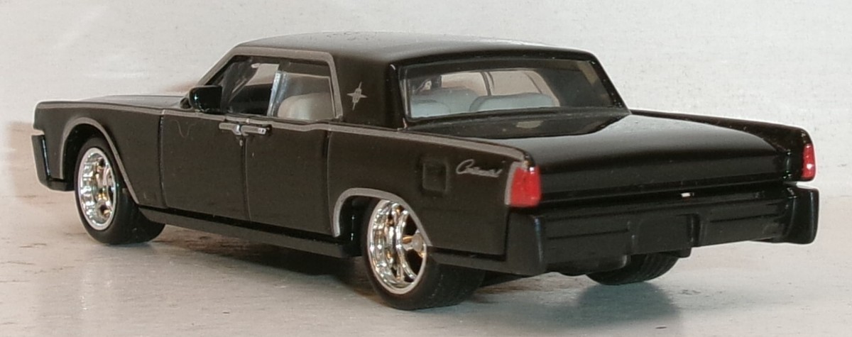LOOSE 2024 MATCHBOX 1:64 BLACK 1964 LINCOLN CONTINENTAL WHEEL SWAP