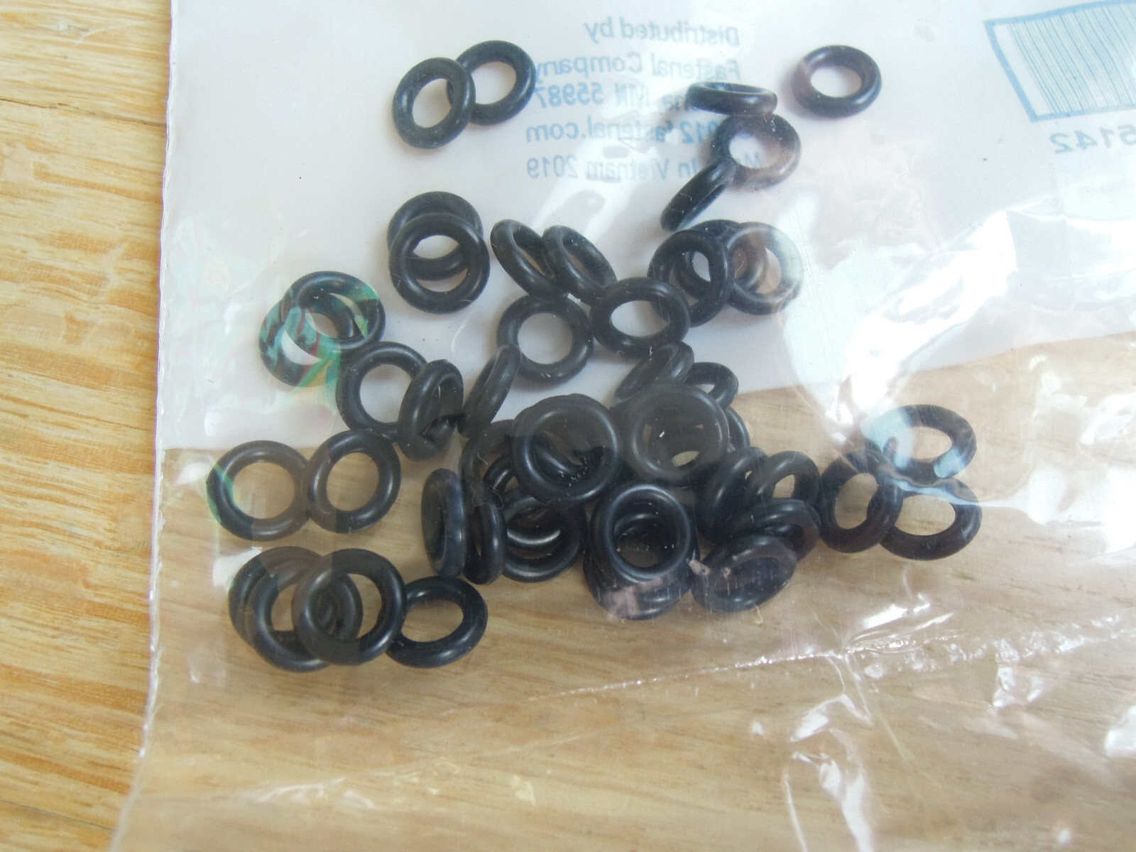 50 Pack Dynaflo Nitrile ORings 3/16" ID x 5/16" OD, Dash 008 Oring