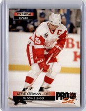 1992-93 Pro Set Steve Yzerman A Detroit Red Wings #247
