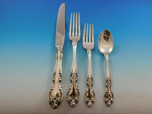 Melrose by Gorham Sterling Silver Regular Size Place Setting(s) 4pc