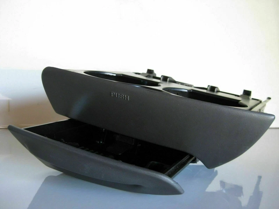 ✅ Ford Expedition F150 Navegador Salpicadero Portavasos Bandeja Ceniza Gris Grafito Fabricante de Equipo Original Foto 4 de 4