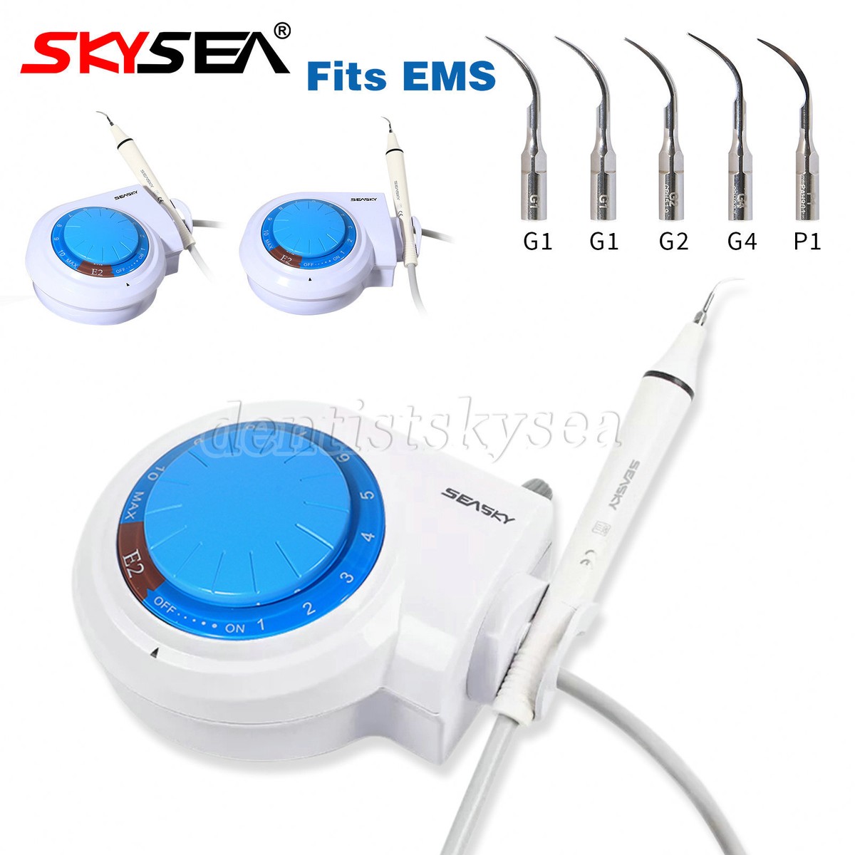 Dental Ultrasonic Piezo Scaler+Handpiece +5*Tips for EMS
