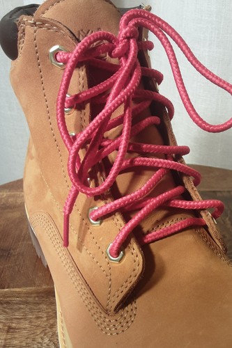 NEW TIMBERLAND Boot Shoe laces set in Red - Picture 4 of 6