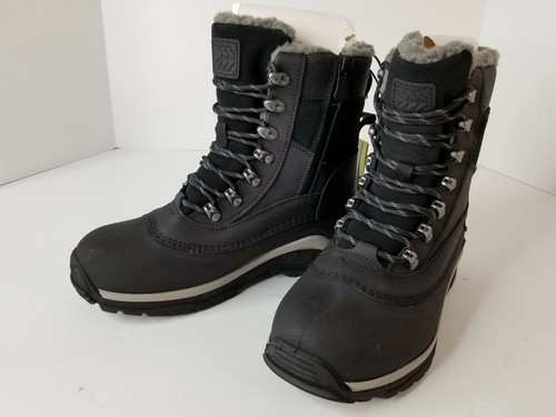 black winter boots waterproof