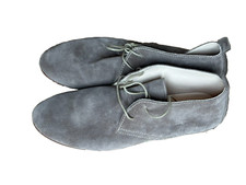 Ankle Boots Schnürschuhe MANILA taupe Wildleder Dandy Style quiet luxury 41