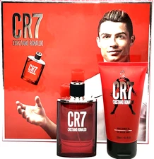 CRISTIANO RONALDO CR7 2 PCS GIFT SET FOR MEN EDT 1.7 Oz, BODY SHOWER GEL!!!