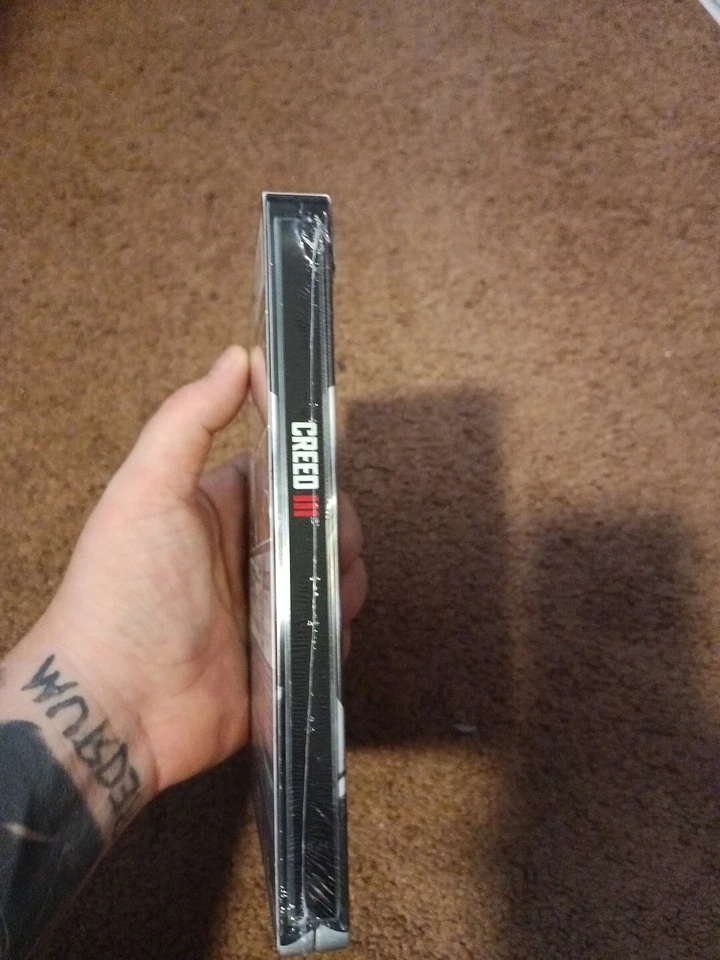 Creed 3 4K Ultra HD + Blu-ray + Digital STEELBOOK III Brand NEW Sealed Rocky OOP Foto 3 de 3