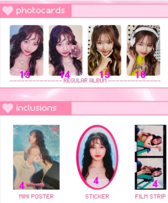 RESCENE - SCENEDROME Official Photocard Film Sticker KPOP KOR