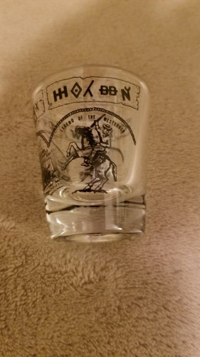 NEW shot glass Cowboy hall of fame Oklahoma travel souvenir collection - Picture 3 of 3