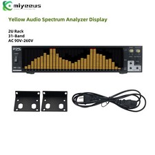 BDS PP-131 Audio Spectrum Analyzer Display 2U Rack 31-Band Music Rhythm Light