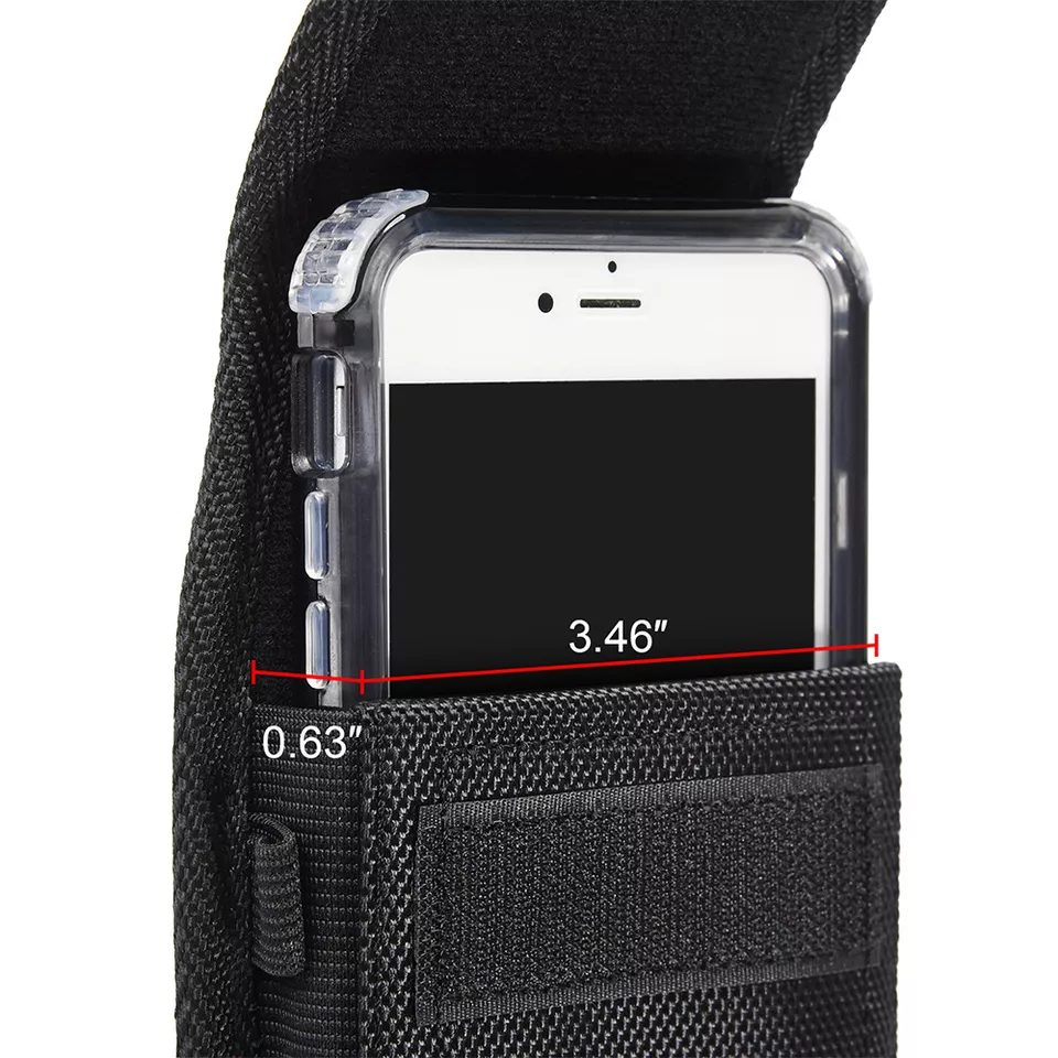 50 Packs Universal Cellphone Holster Case Rugged Belt Clip Carrying Pouch Cover - Image 4 of 4