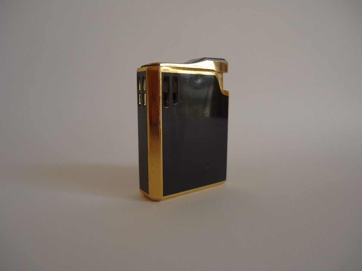 VINTAGE PIEZO ELECTRIC GAS LIGHTER ''COZY''-WINDMILL-BLACK VINTAGE PIEZO ELECTRIC GAS LIGHTER ''COZY''-WINDMILL-BLACK