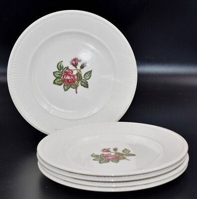Wedgwood Queen's Ware Moss Rose Ess- Speise- Teller  D23cm 1 von 5