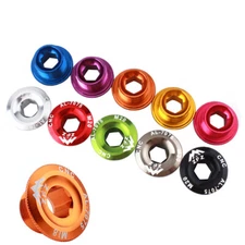 Bicycle Accessory Bike Parts BB bolts CNC Aluminum Alloy Crank Bolt Cover Cap US