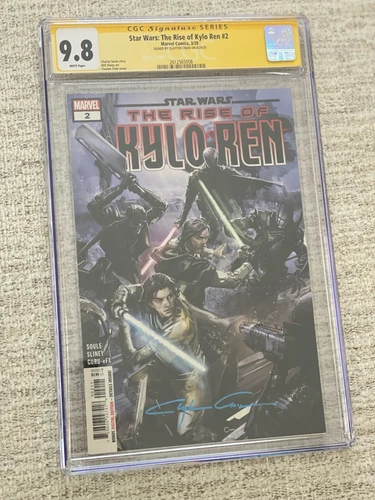 The Rise of Kylo Ren #2 ***Clayton Crain signed CGC SS 9.8***
