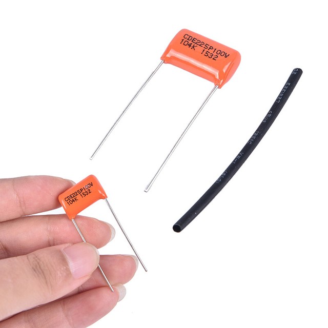 Guitar Capacitors 0.1uf 104K For Electric Guitar Electric Bass Capac