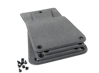 Tapis De Sol Compatible Avec BMW 3 Série E30 Coupé 2 Portes Velours GRIS 9XDR. - Photo 1/4
