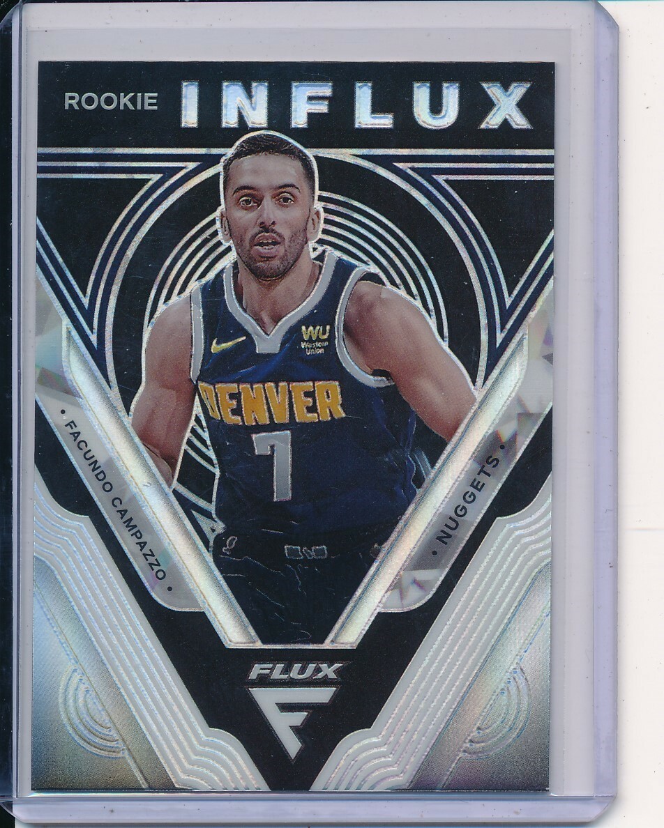 F FACUNDO CAMPAZZO 2020-21 PANINI FLUX ROOKIE INFLUX SILVER PRIZMS