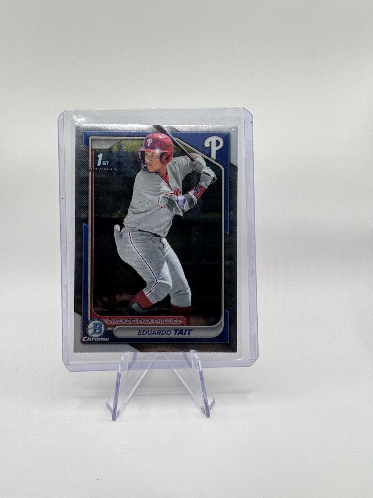 Eduardo Tait Phillies BCP-164 1rst Bowman 2024 Bowman Chrome