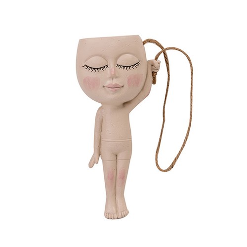 Flower Pot Nordic Style Flower Planting Face Planter Pot Head Planter