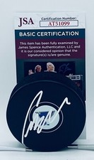 Craig Berube signed St. Louis Blues Logo Puck autographed JSA