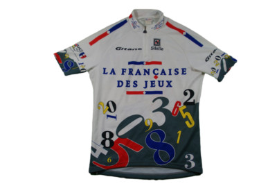 Maillot Cycliste Française Des Jeux – Sibille – Taille XL – Homme/Femme