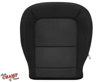 2018 2019 Chevy Colorado - Driver Side Bottom Replacement Cloth Seat Cover Black