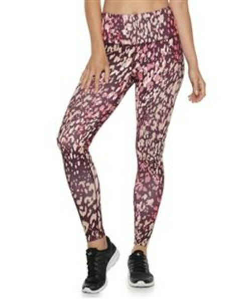 FILA Leggings Moda Multicolore Stampa Animali Donna Stampa Animali Altopiano Taglia XS