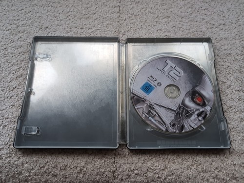 TERMINATOR 2 Judgement Day (SKYNET EDITION) UK Reg B BLU-RAY STEELBOOK - Picture 2 of 2