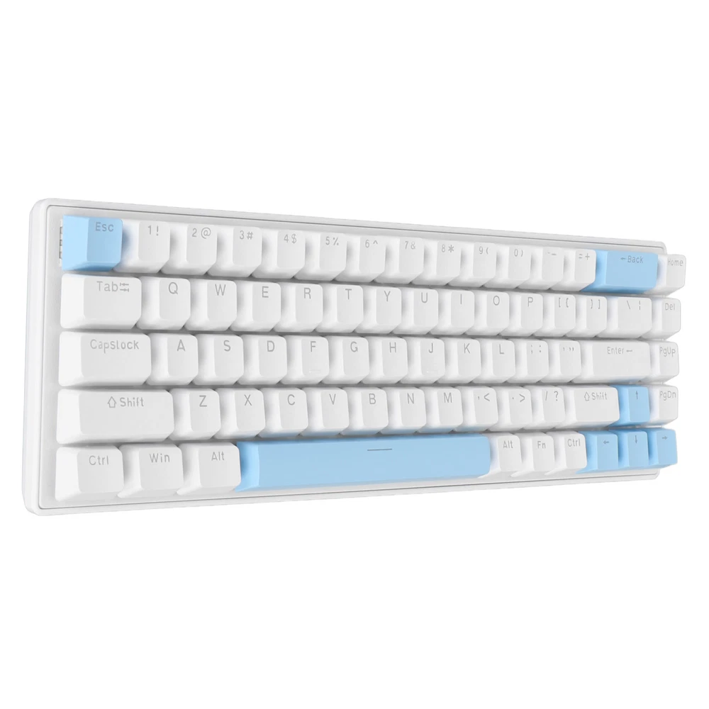 68-Key Compact RGB Mechanical Wired Keyboard with Backlit Design - BEA