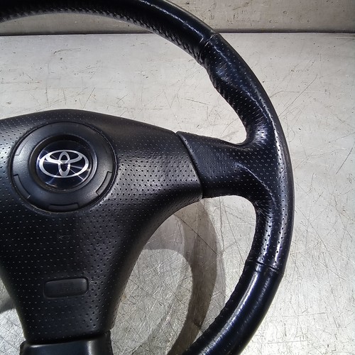Toyota MR2 Roadster Mk3 1999-2007 Leather Steering Wheel & Horn Button Press - Picture 4 of 9