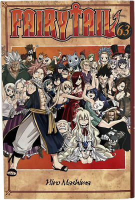 Fairy Tail 63 englisch Manga