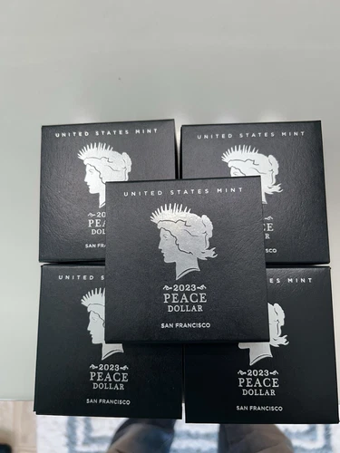 2023 PEACE DOLLAR PROOF(San Francisco)..US MINT..99.9 SILVER.