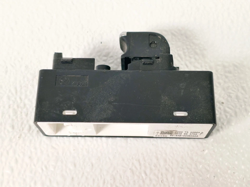 16-23 MAZDA CX-9 CX9 INTERRUPTOR VENTANA PUERTA LATERAL PASO DERECHO DELANTERO CON PANEL OEM Foto 2 de 4