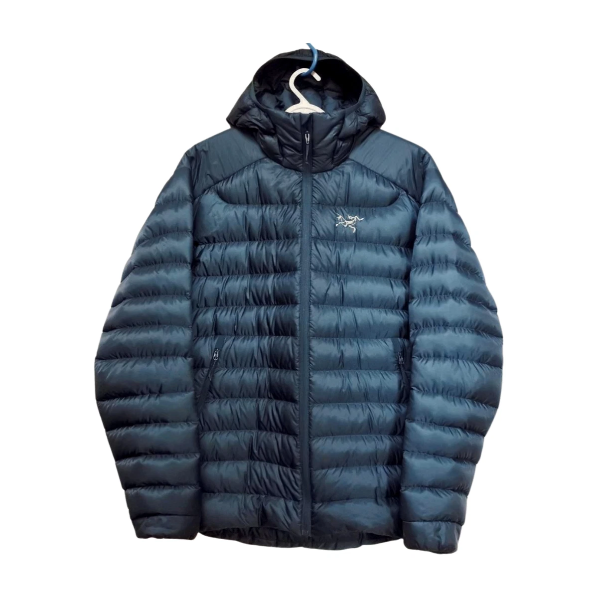 ARC'TERYX Cerium LT Hoody Down Jacket Size M Dark Navy Used