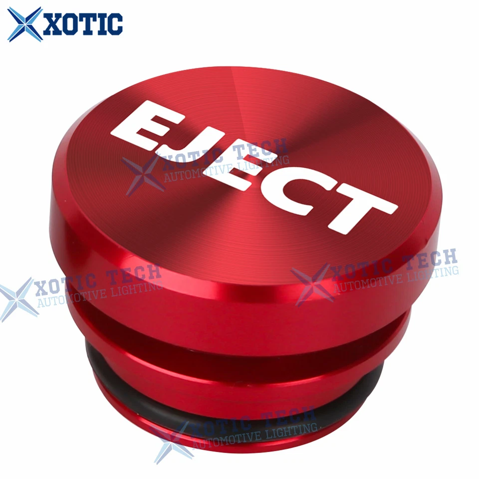 2,7 cm Aleación Roja Misil de Fuego + Botón de Expulsión Coche Encendedor Enchufe Cubierta 12V Foto 4 de 4