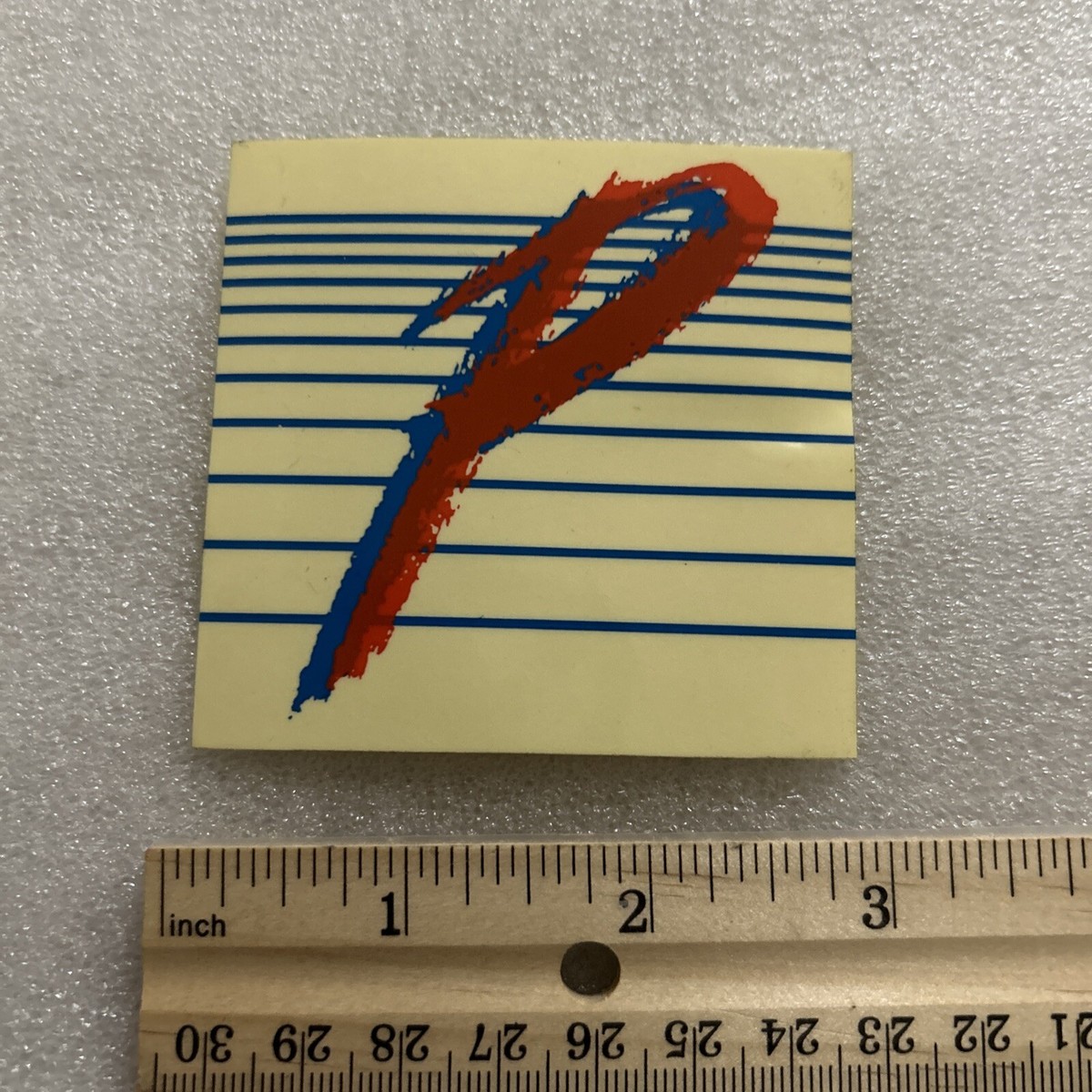 🍀NOS ORIGINAL 87/88 SCHWINN PREDATOR FREE-FORM E X HEADTUBE DECAL