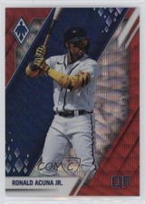 2022 Panini Chronicles Phoenix Ruby Wave 18/199 Ronald Acuna Jr #22 17ok