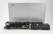 Tenshodo Spur H0 Denver Rio Grande Western 4-8-2 M-75 No. 169 Brass Finescale