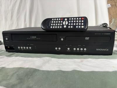 Magnavox DV220MW9 DVD/VCR Combo Player 4-Head VHS Tape Player w/ Remote TESTED