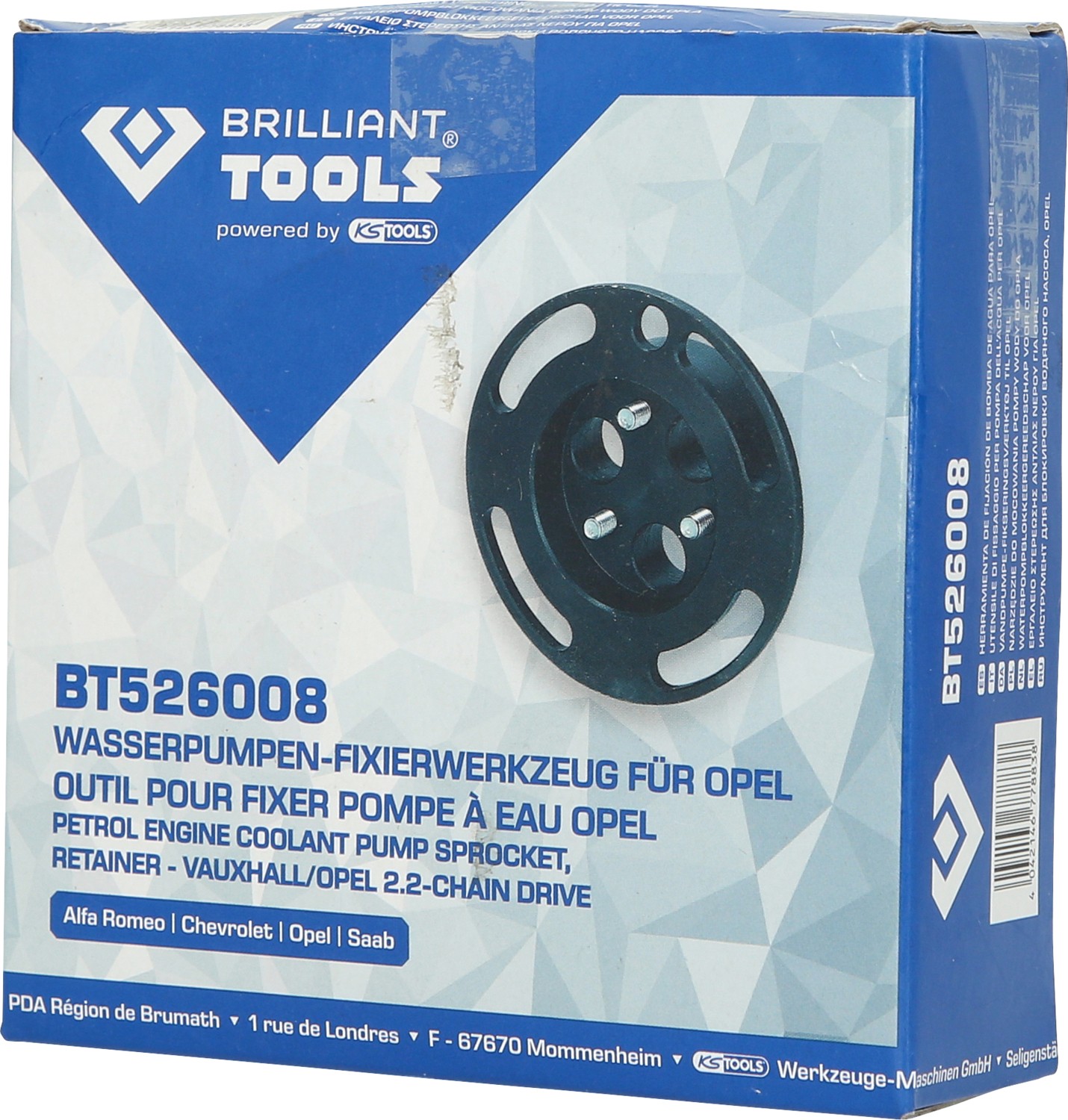✅Fits KS TOOLS NARZ�DZIA BT526008 PETROL ENGINE COOLANT PUMP SPROCKE ⭐UK Seller⭐