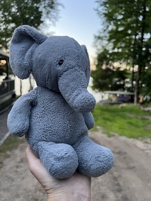Jellycat Grey Nimbus Elephant Plush Stuffed Animal
