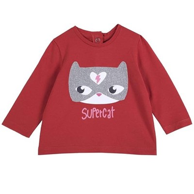 Chicco Langarm-T-Shirt aus Baumwolle für Mädchen 62