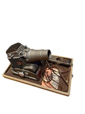 Vintage GoldE Blower Cooled Manumatic Slide Projector Model 300-P-1042 Untested