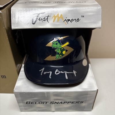 SD Padres Tony Gwynn Jr Signed Mini Helmet New Inbox Just Minors
