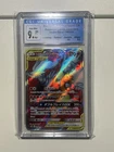 Reshiram & Charizard GX 096/095 SR SM10 Double Blaze Japanese CGC 9.5