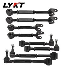 LYKT 8pcs Rear Adjustable Camber&Toe arm Kit for Lexus IS250/IS350/F、GS300~GS460