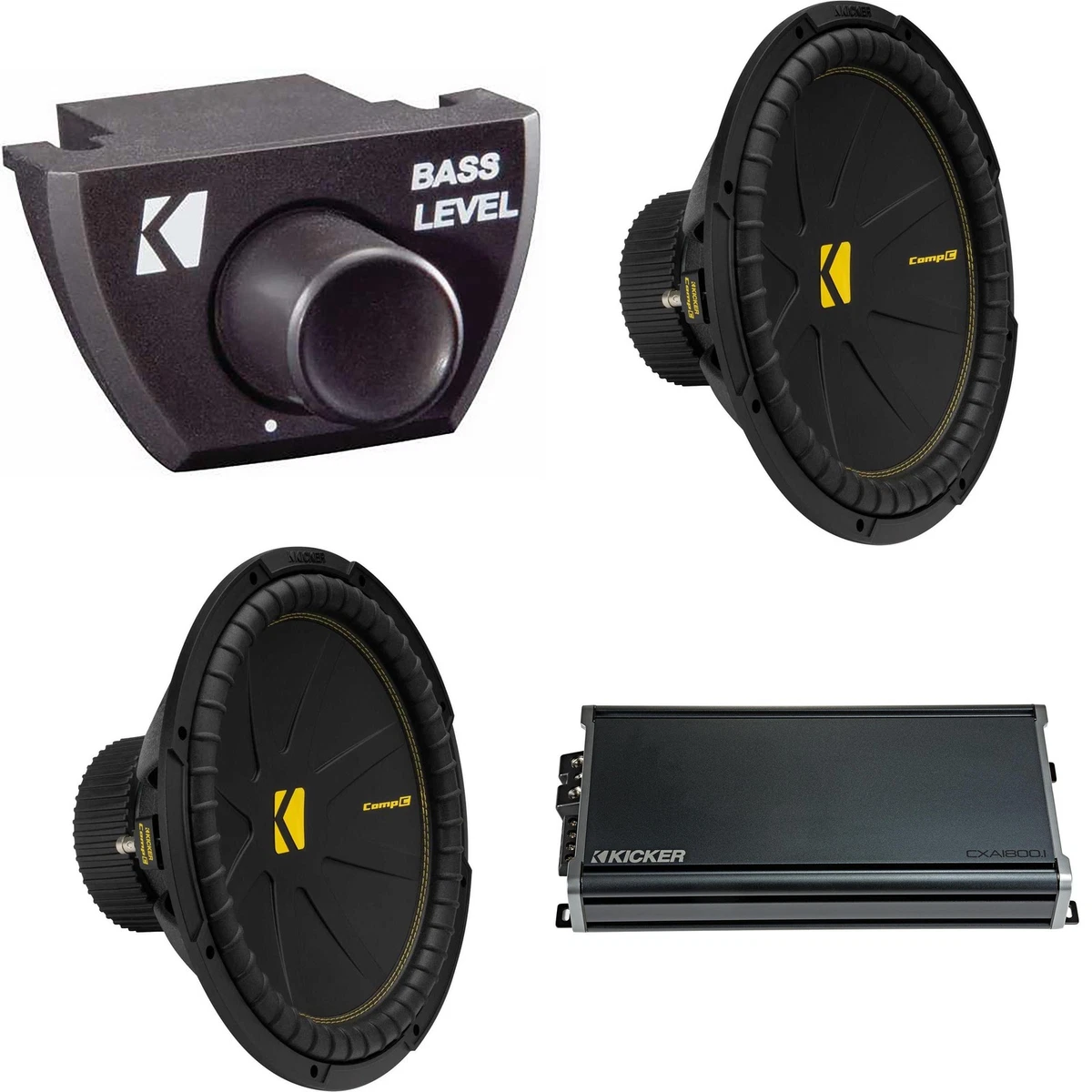 KICKER Single 15in. Speaker Car Subwoofers for sale | eBay