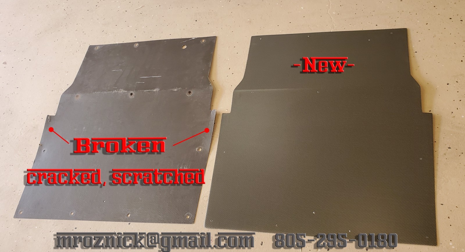 Ferrari F40 Front Floor Under Tray. Part Number: 62383800    70% Discount.