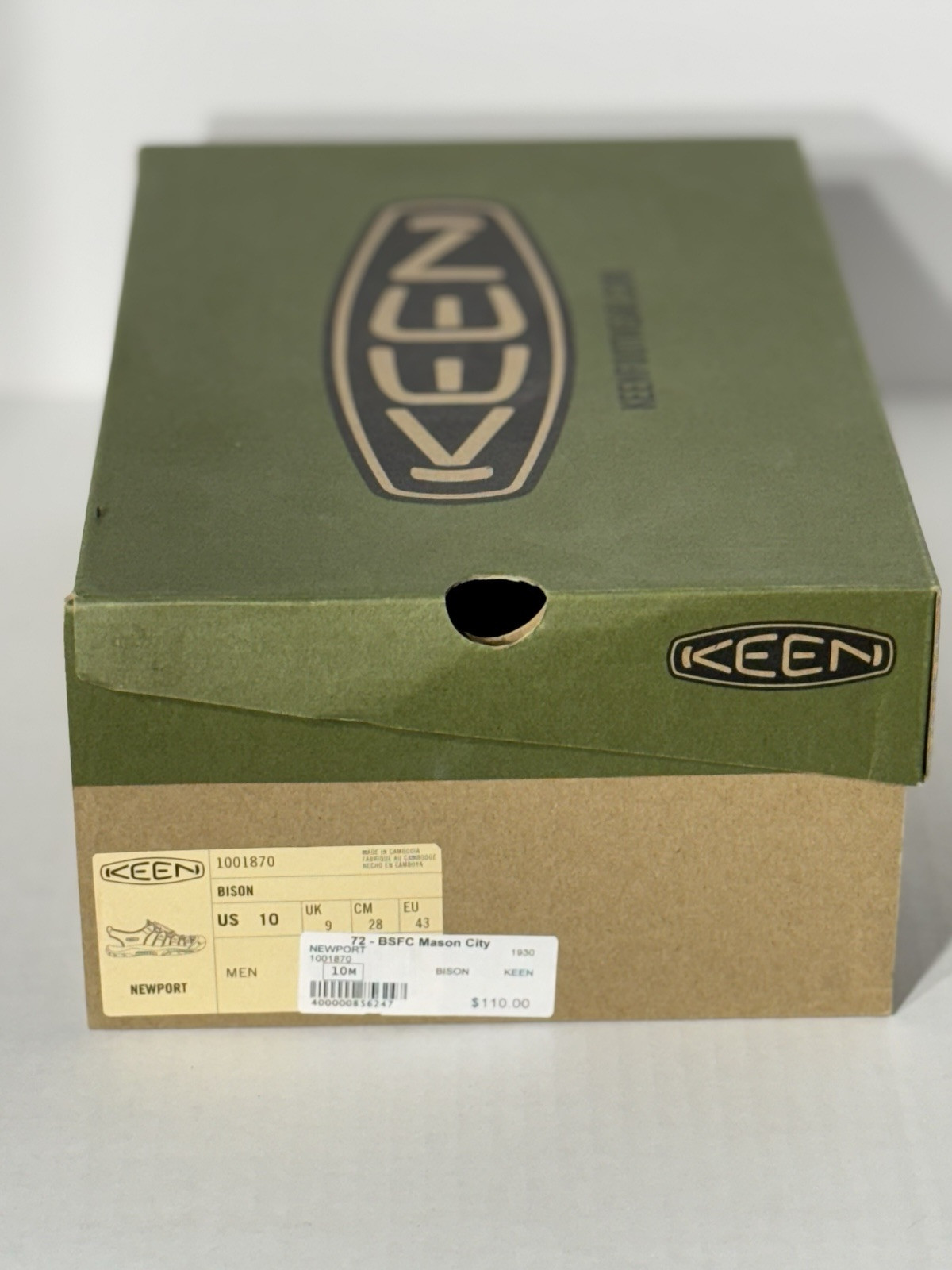 Keen Newport Sandali Uomo Acqua Bisonte